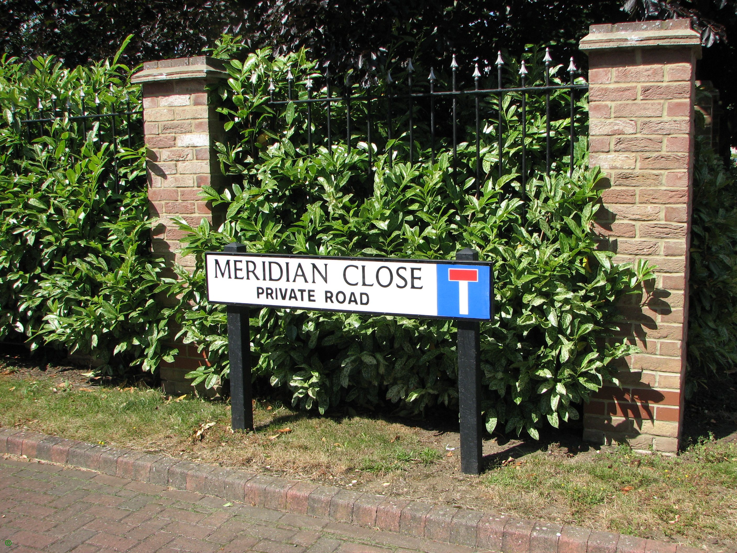 Greenwich Meridian Marker; England; Cambridgeshire; Somersham